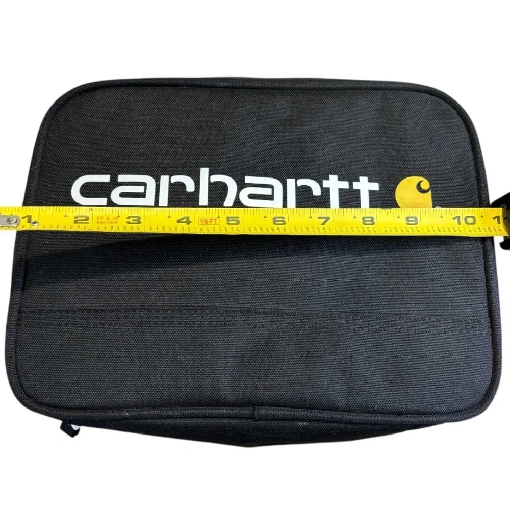 Carhartt Black Insulated Lunch Cooler with Embroidered Logo